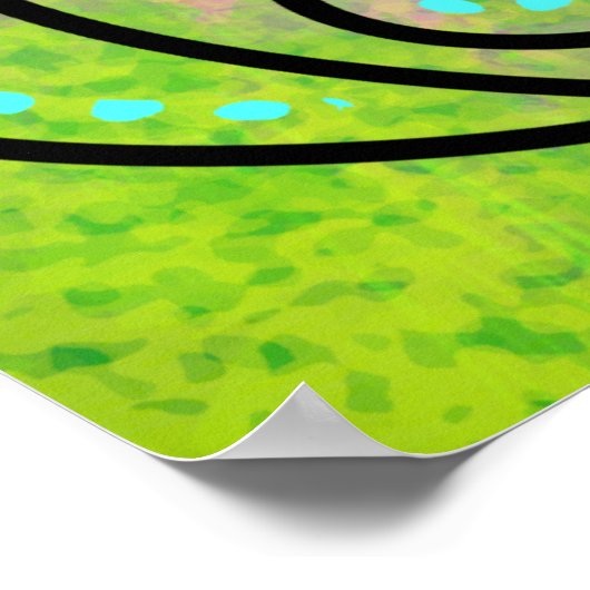 Abstracte vrouwenkans in het Poster Cubism Style (Hoek)