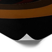 Abstracte vrouwenschilderijen poster (Hoek)