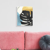 Abstracte Wall Art palmblad minimalistische geomet Canvas Afdruk (Insitu (Woonkamer))