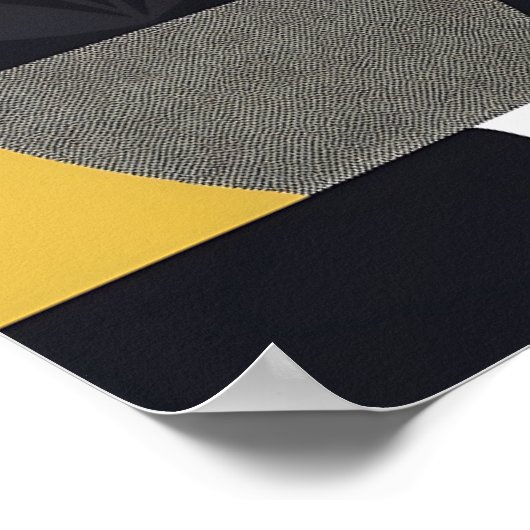 Abstracte WallArt Botanical Poster (Hoek)