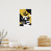 Abstracte WallArt Botanical Poster (Keuken)