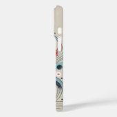 Abstracte walvisinterpretatie Case-Mate iPhone case (Achterkant / Links)