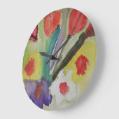 Abstracte wandklok (Hoek)