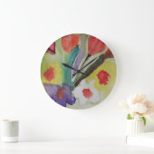 Abstracte wandklok (Huis)