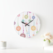 Abstracte wandklok (Huis)