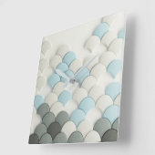 Abstracte wandklok van pedalen (Hoek)