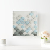 Abstracte wandklok van pedalen (Huis)