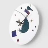 Abstracte wandklok van Verdi (Hoek)