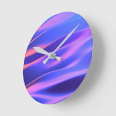 Abstracte wandklokken - Zijdelig vloeiend (Hoek)