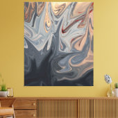 Abstracte wandkunst | Beste moderne kunst Canvas Afdruk (Insitu (Woonkamer))
