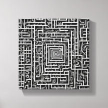 Abstracte wandkunst
