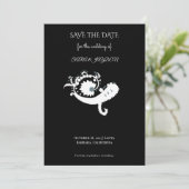 Abstracte wandkunst esthetisch behang | Moderne ku Save The Date (Staand voorkant)