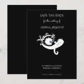 Abstracte wandkunst esthetisch behang | Moderne ku Save The Date (Voorkant / Achterkant)