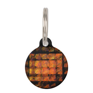 Abstracte wandkunst huisdierpenning