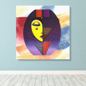 abstracte wandkunst op Canvas Afdruk (Insitu (Houten vloer))