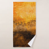 abstracte wandsluiting onderaan, achtergrond, zwar badhanddoek (Badhanddoek)