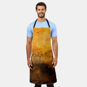 abstracte wandsluiting onderaan, achtergrond, zwar schort (Gedragen)