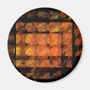 Abstracte wandtapes Magnet