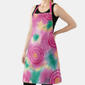 Abstracte warmroze cirkels en pastels Schorten (Insitu)