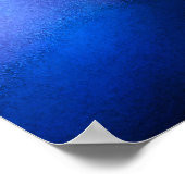 Abstracte waterdruppel levendige macrofotografie poster (Hoek)