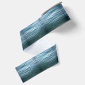 Abstracte waterrimpels grosgrain lint (Achterkant)