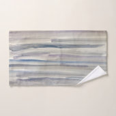 Abstracte waterstripestheekdoekset bad handdoek (Handdoek)