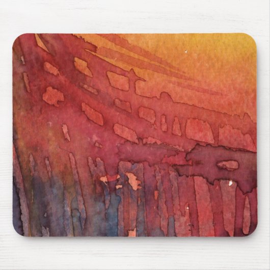 Abstracte waterverf 3 muismat (Voorkant)