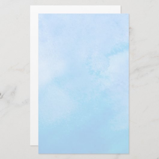 Abstracte Waterverf Achtergrond Briefpapier (Voorkant / Achterkant)