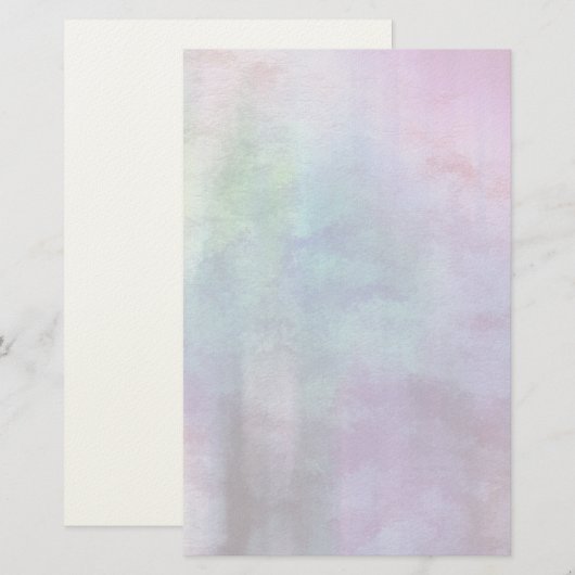 abstracte waterverf achtergrond op papier 2 (Voorkant / Achterkant)