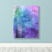 abstracte waterverf achtergrond op papier 2 canvas afdruk (Insitu (Houten vloer))