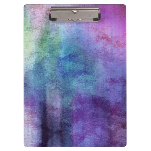 abstracte waterverf achtergrond op papier 2 klembord (Voorkant)