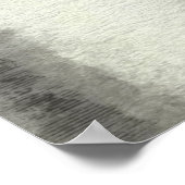 abstracte waterverf achtergrond op papier 2 poster (Hoek)