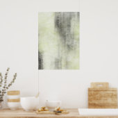 abstracte waterverf achtergrond op papier 2 poster (Keuken)