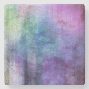 abstracte waterverf achtergrond op papier 2 stenen onderzetter