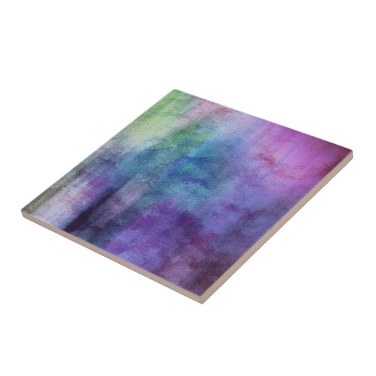 abstracte waterverf achtergrond op papier 2 tegeltje (Zijkant)