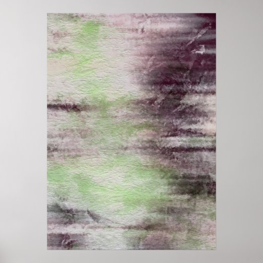 abstracte waterverf achtergrond op papier poster (Voorkant)
