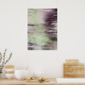 abstracte waterverf achtergrond op papier poster (Keuken)