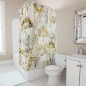 Abstracte waterverf achtergrond: paardenbloem, jen douchegordijn (In situ)