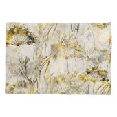 Abstracte waterverf achtergrond: paardenbloem, jen kussensloop (Achterkant)