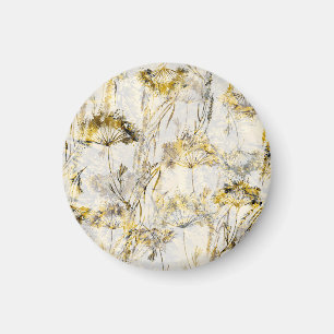 Abstracte waterverf achtergrond: paardenbloem, jen magneet