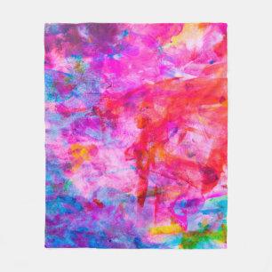 Abstracte waterverf achtergrondkleur, achtergrond, fleece deken