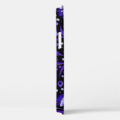 Abstracte Waterverf Anjer Bloemen Patroon Case-Mate iPhone Case (Achterkant / Rechts)
