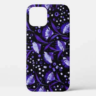 Abstracte Waterverf Anjer Bloemen Patroon Case-Mate iPhone Case