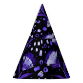 Abstracte Waterverf Anjer Bloemen Patroon Feesthoedjes (Links)