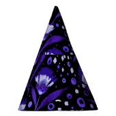 Abstracte Waterverf Anjer Bloemen Patroon Feesthoedjes (Rechts)