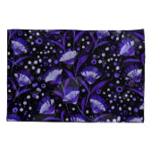 Abstracte Waterverf Anjer Bloemen Patroon Kussensloop (Achterkant)