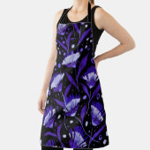 Abstracte Waterverf Anjer Bloemen Patroon Schort (Insitu)