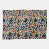 Abstracte Waterverf Art Abstract Theedoek (Horizontaal)