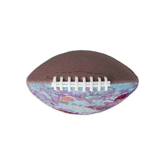 Abstracte Waterverf Art American Football (Voorkant)