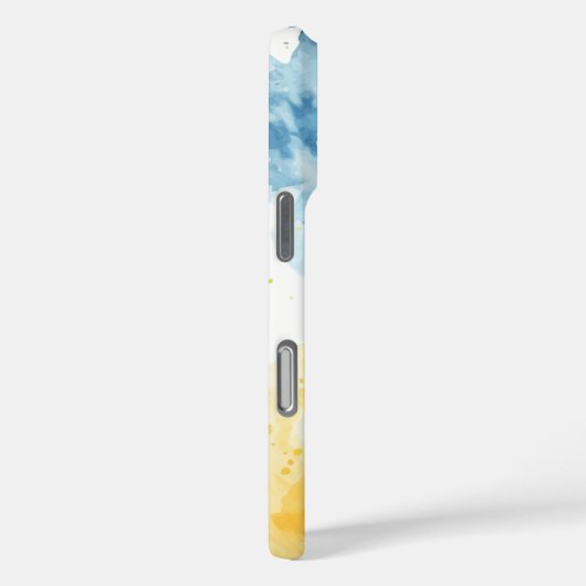 Abstracte Waterverf Art Case-Mate iPhone Case (Achterkant / Rechts)
